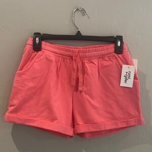 Coral shorts for girls